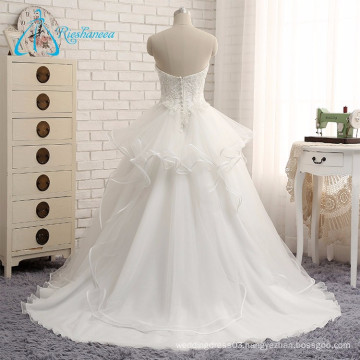 2017 New Style Sweetheart Real Photo Wedding Dress